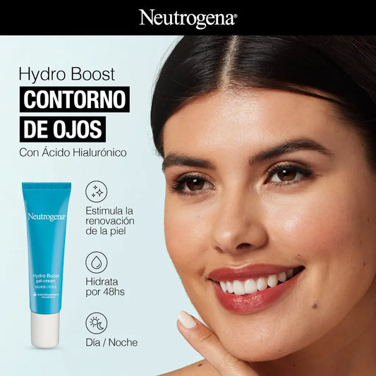 Neutrogena – Hydro Boost Eye Cream (15 ml) | Contorno de Ojos Hidratante con Ácido Hialurónico