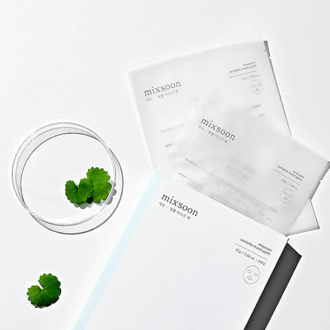 Mixsoon – Centella Mask | Mascarilla Facial Calmante e Hidratante