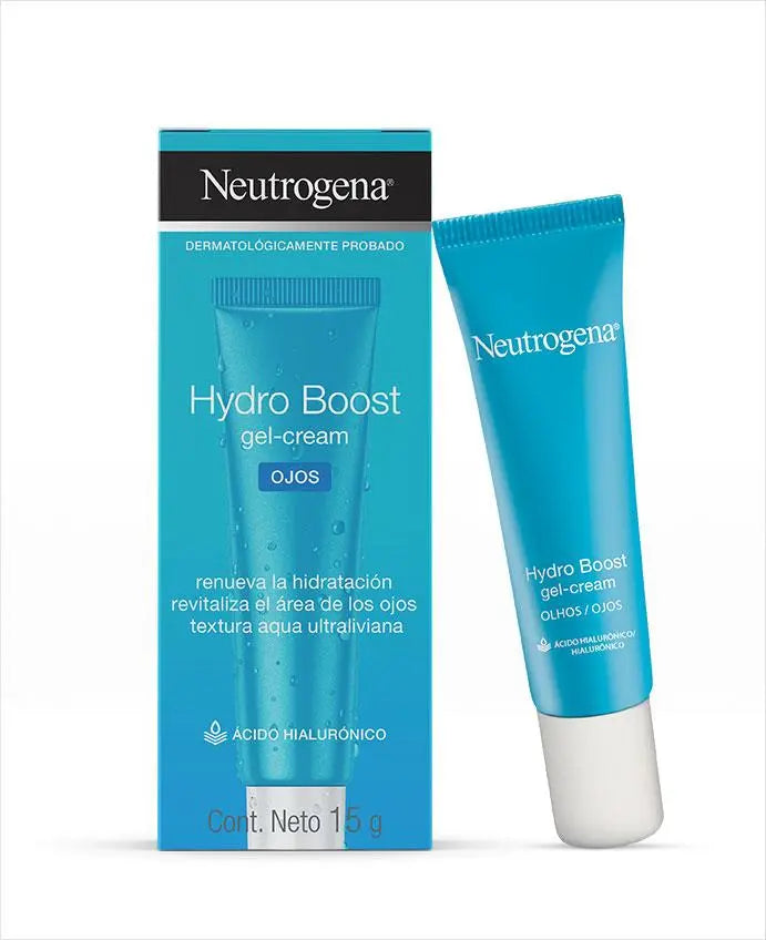 Neutrogena – Hydro Boost Eye Cream (15 ml) | Contorno de Ojos Hidratante con Ácido Hialurónico