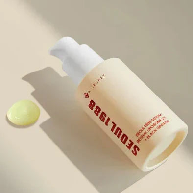 K-SECRET – SEOUL 1988 Serum: Retinal Liposome 2% + Black Ginseng (30 ml) | Sérum Anti-Edad y Renovado