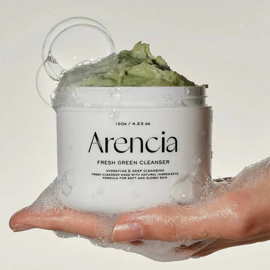 Arencia – Fresh Green Rice Mochi Cleanser | Limpiador Facial Suave e Hidratante