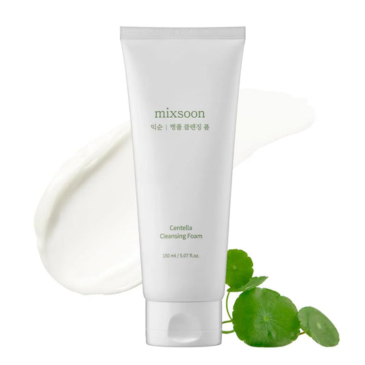 Mixsoon – Centella Cleansing Foam (150ml) | Espuma Limpiadora Suave y Calmante