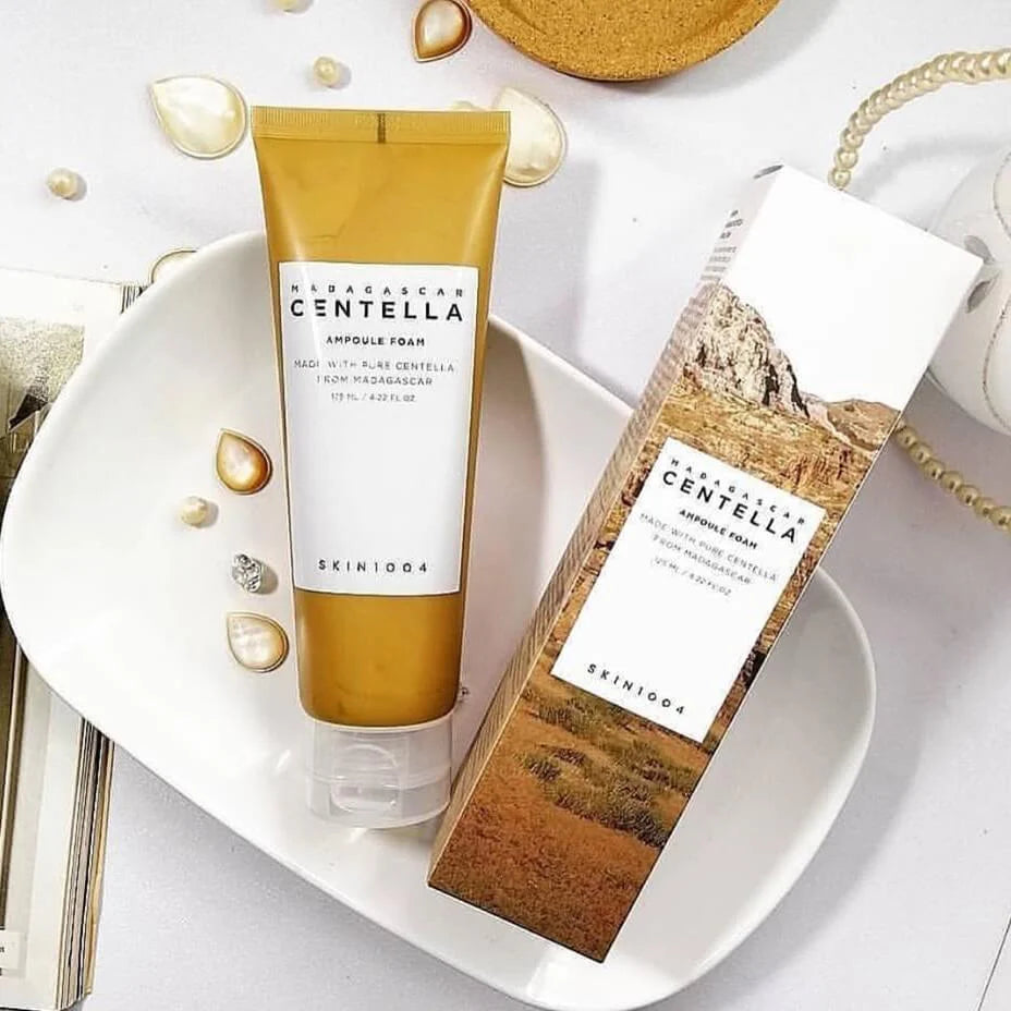 SKIN1004 – Madagascar Centella Ampoule Foam (125 ml) | Espuma Limpiadora Suave y Calmante