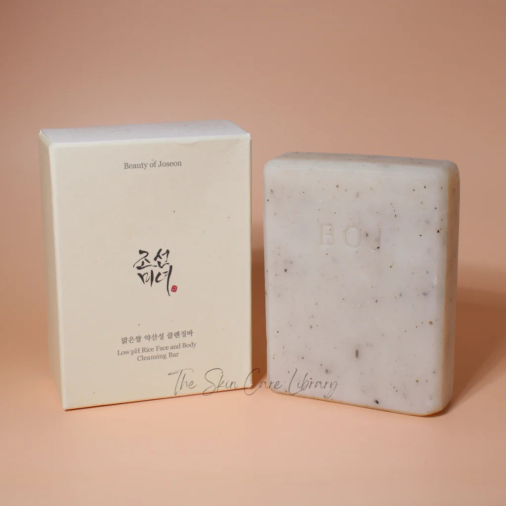 Beauty of Joseon – Low pH Rice Face and Body Cleansing Bar [Renewal Version - 100g] | Jabón Facial y Corporal Suave e Hidratante