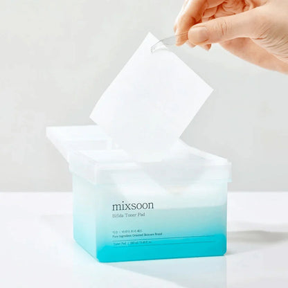 Mixsoon – Bifida Toner Pad (280 ml) | Discos Tonificantes Hidratantes y Reparadores