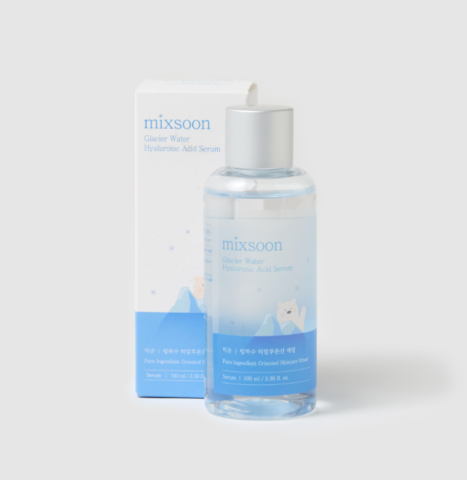 Mixsoon – Glacier Water Hyaluronic Acid Serum (50 ml) | Serum Hidratante y Refrescante