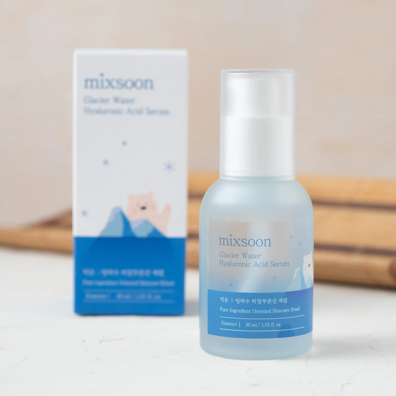 Mixsoon – Glacier Water Hyaluronic Acid Serum (50 ml) | Serum Hidratante y Refrescante