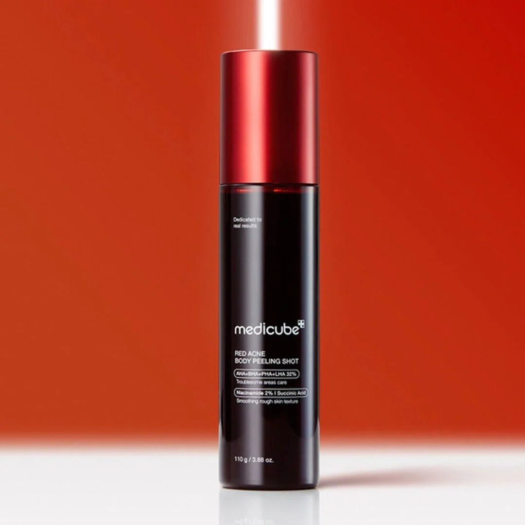 Medicube – Red Acne Body Peeling Shot (110 g) | Exfoliante Corporal Anti-Imperfecciones