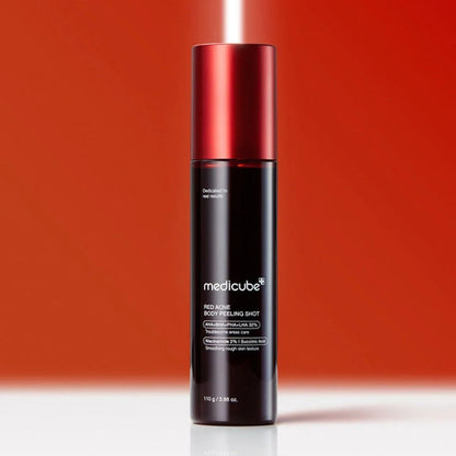 Medicube – Red Acne Body Peeling Shot (110 g) | Exfoliante Corporal Anti-Imperfecciones