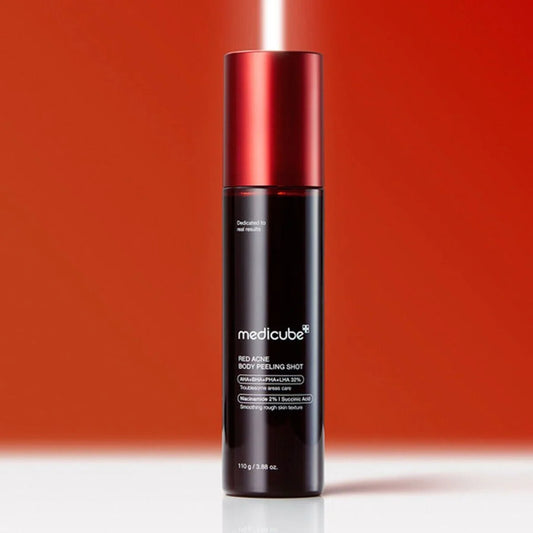 Medicube – Red Acne Body Peeling Shot (110 g) | Exfoliante Corporal Anti-Imperfecciones