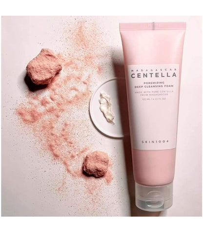 SKIN1004 – Poreminizing Deep Cleansing Foam (125 ml) | Espuma Limpiadora Purificante y Refrescante