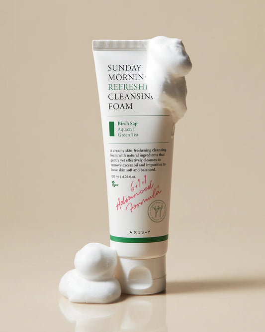 Sunday Morning Refreshing Cleansing Foam [120ml]  - AXIS - Y