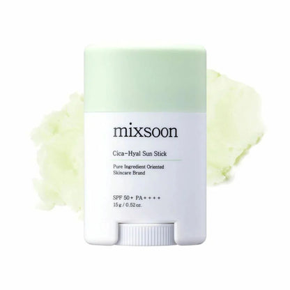 Mixsoon – Cica-Hyal Sun Stick (15g) | Protector Solar en Barra Calmante e Hidratante
