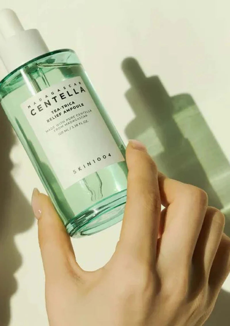 SKIN1004 – Tea-Trica Relief Ampoule (100 ml) | Ampolla Calmante y Purificante