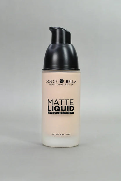 Base Matte – Dolce Bella [30ml] | Base Líquida de Cobertura Total y Acabado Mate