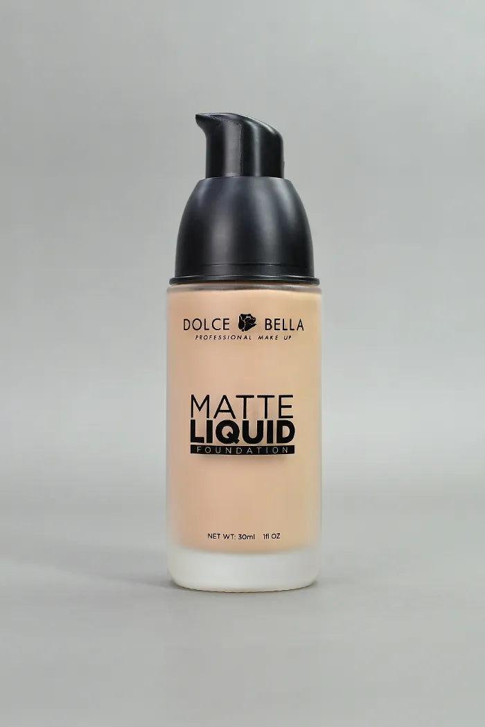 Base Matte – Dolce Bella [30ml] | Base Líquida de Cobertura Total y Acabado Mate