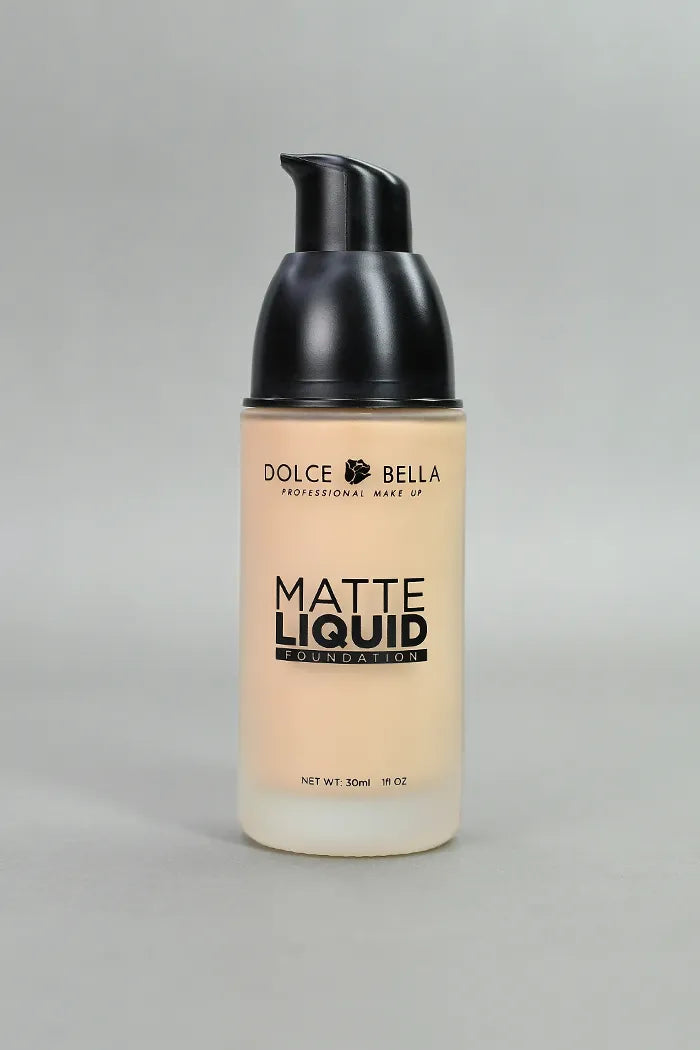 Base Matte – Dolce Bella [30ml] | Base Líquida de Cobertura Total y Acabado Mate