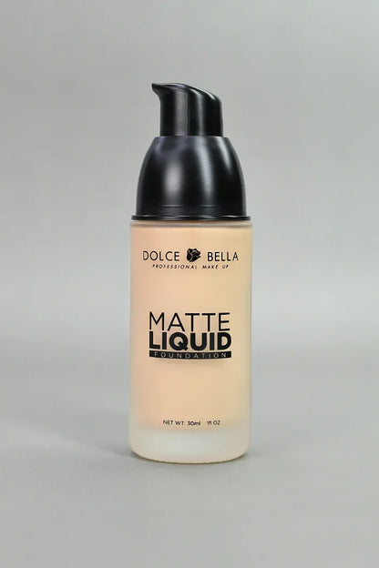 Base Matte – Dolce Bella [30ml] | Base Líquida de Cobertura Total y Acabado Mate
