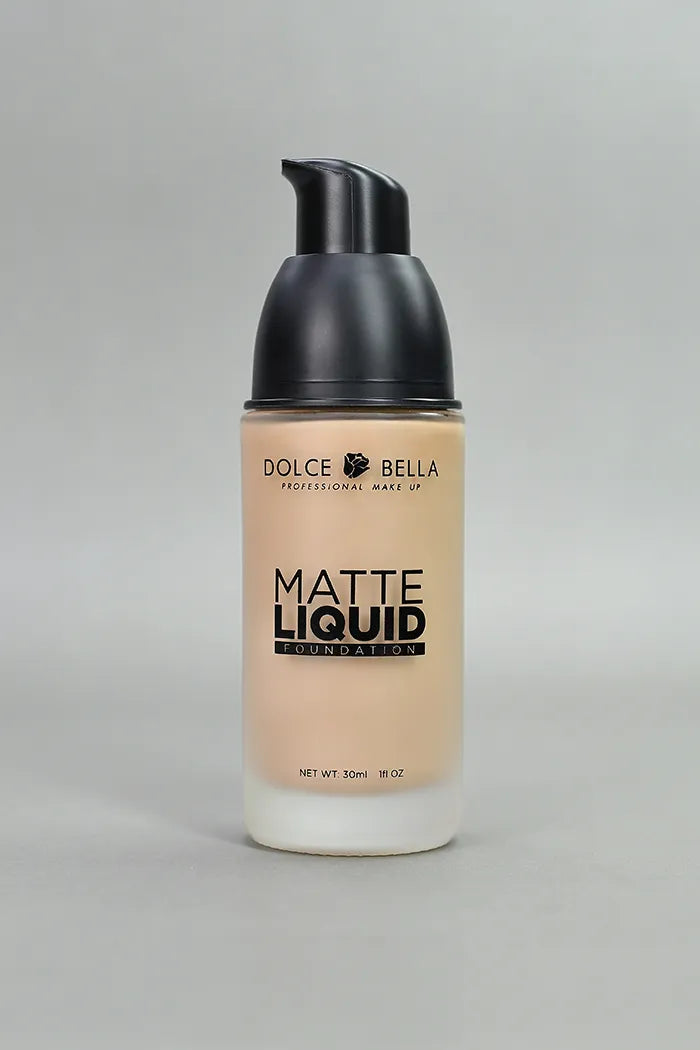 Base Matte – Dolce Bella [30ml] | Base Líquida de Cobertura Total y Acabado Mate