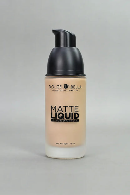 Base Matte – Dolce Bella [30ml] | Base Líquida de Cobertura Total y Acabado Mate