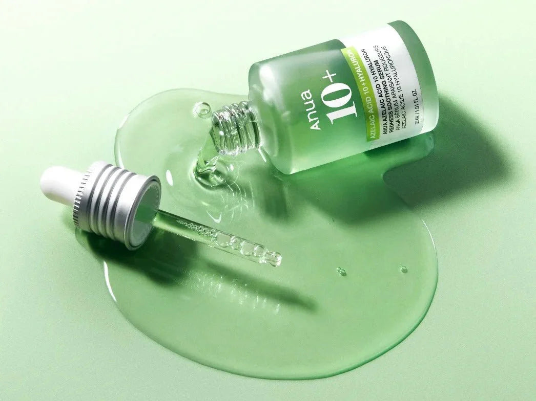 Anua – Azelaic Acid 10% Hyaluron Redness Soothing Serum (30 ml) | Sérum Calmante y Antirrojeces
