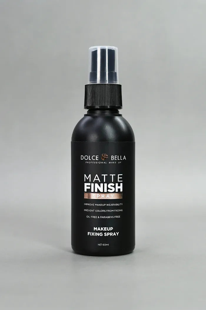 Matte Finish Makeup Fixing Spray – Dolce Bella [60ml] | Sellador de Maquillaje Acabado Mate y Larga Duración