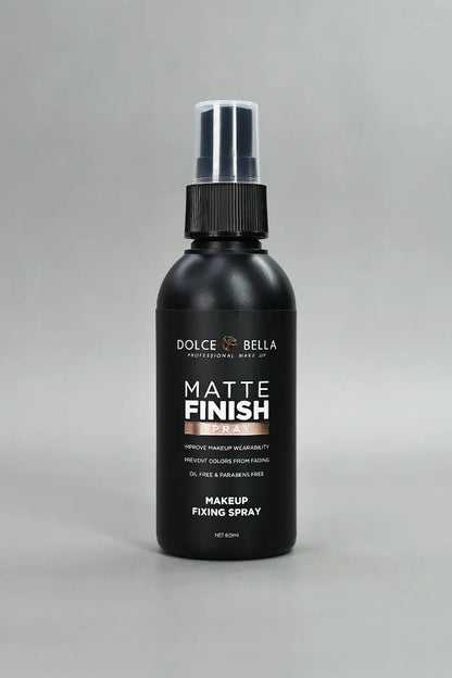 Matte Finish Makeup Fixing Spray – Dolce Bella [60ml] | Sellador de Maquillaje Acabado Mate y Larga Duración