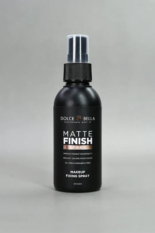 Matte Finish Makeup Fixing Spray – Dolce Bella [60ml] | Sellador de Maquillaje Acabado Mate y Larga Duración