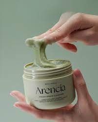 Arencia – Fresh Green Rice Mochi Cleanser | Limpiador Facial Suave e Hidratante
