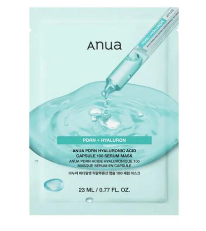 Anua – PDRN + Hyaluronic Acid Mask | Mascarilla Facial Hidratante y Regeneradora