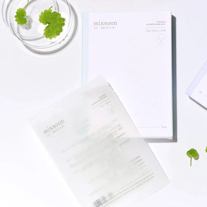 Mixsoon – Centella Mask | Mascarilla Facial Calmante e Hidratante