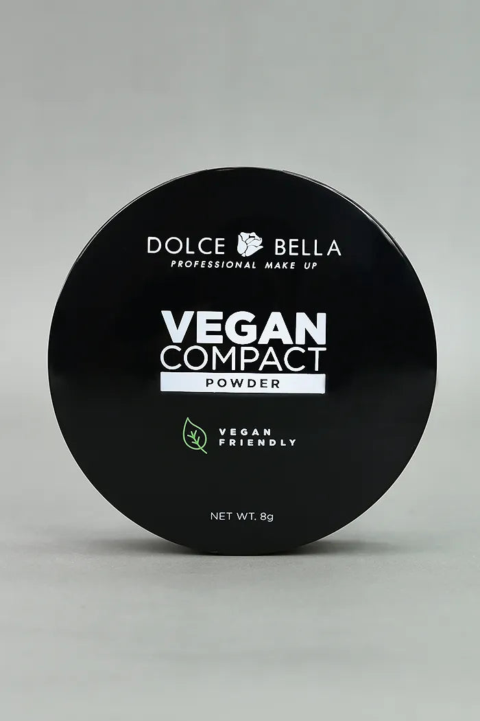 Polvo Compacto Vegano (10 g) – Dolce Bella | Acabado Natural y Suave de Larga Duración