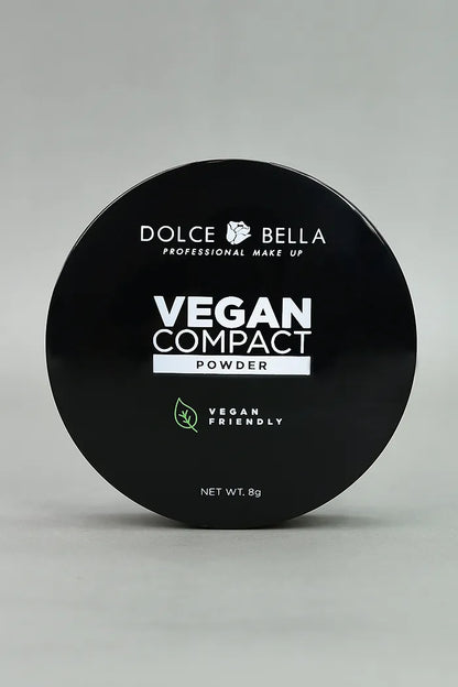Polvo Compacto Vegano (10 g) – Dolce Bella | Acabado Natural y Suave de Larga Duración