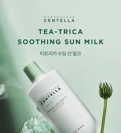 SKIN1004 – Sun Milk Tea-Trica (50 ml) | Protector Solar Ligero Calmante y Matificante